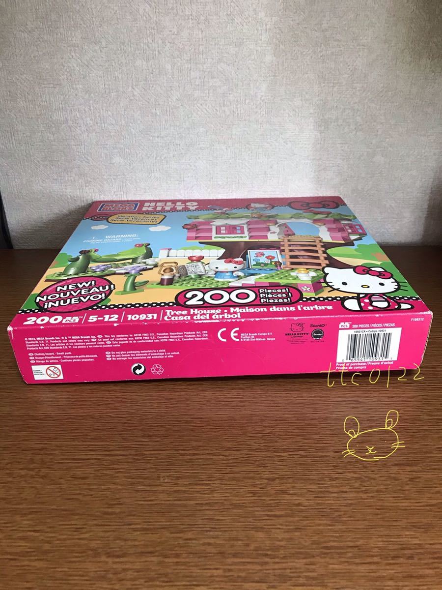  не использовался MEGA BLOKS( mega блок ) HELLO KITTY( Hello Kitty ) 200 деталь NEW!NOUVEAU!INUEVO! дерево. . дом? 10931 стоимость доставки 710 иен 