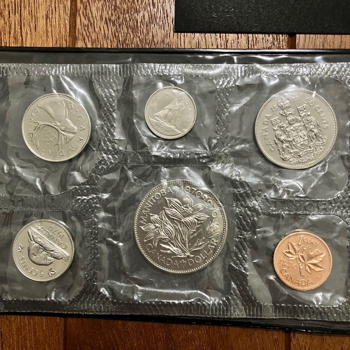 【プルーフライク】1970、1971年 カナダ硬貨 ミントセット