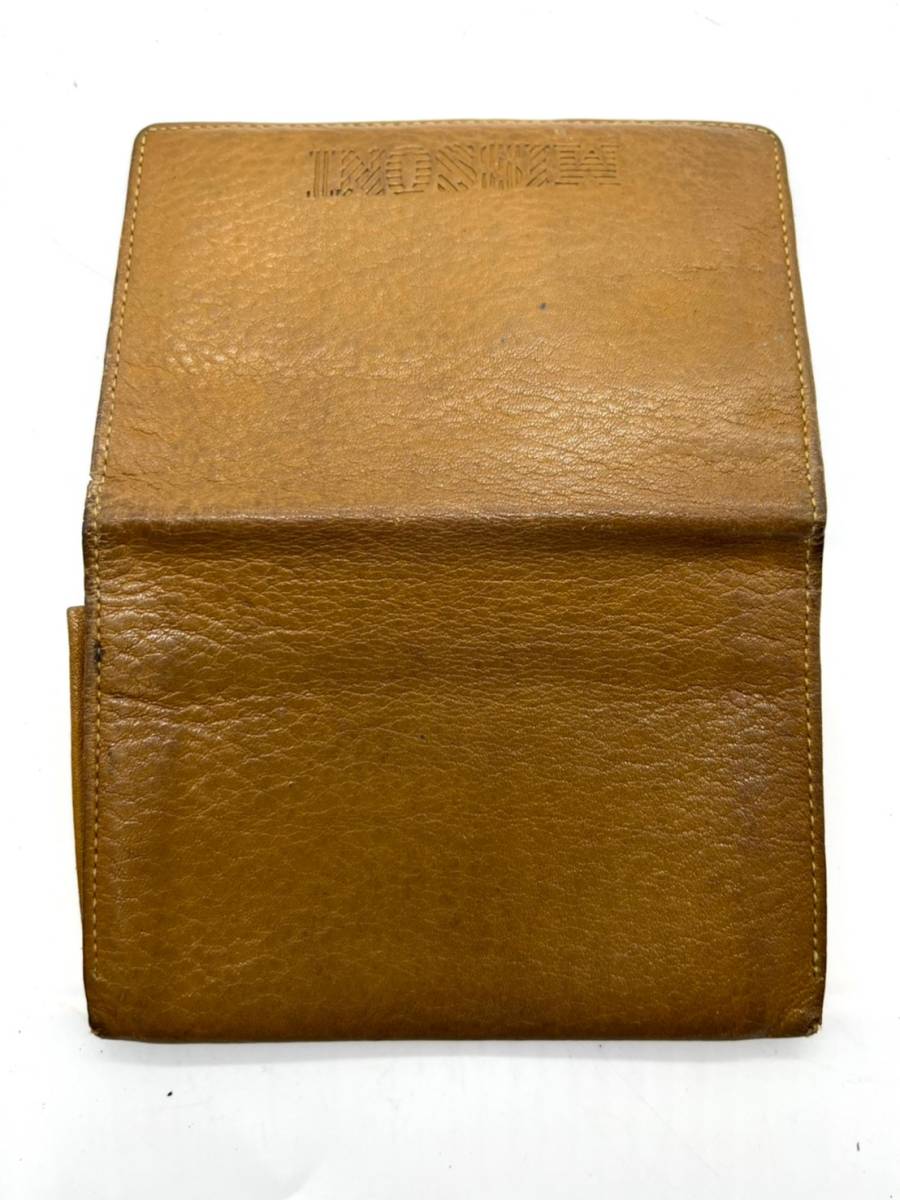 Missoni card-case pass case leather Brown 