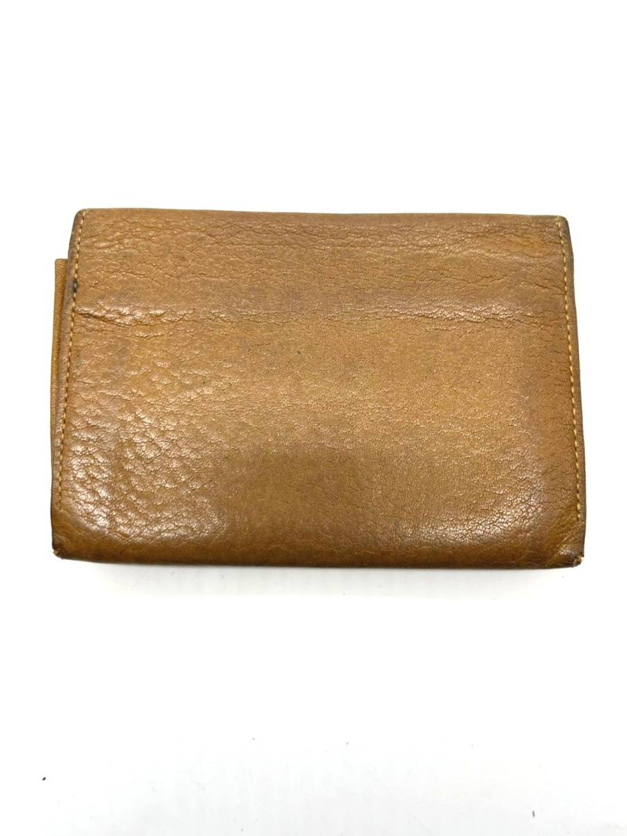 Missoni card-case pass case leather Brown 