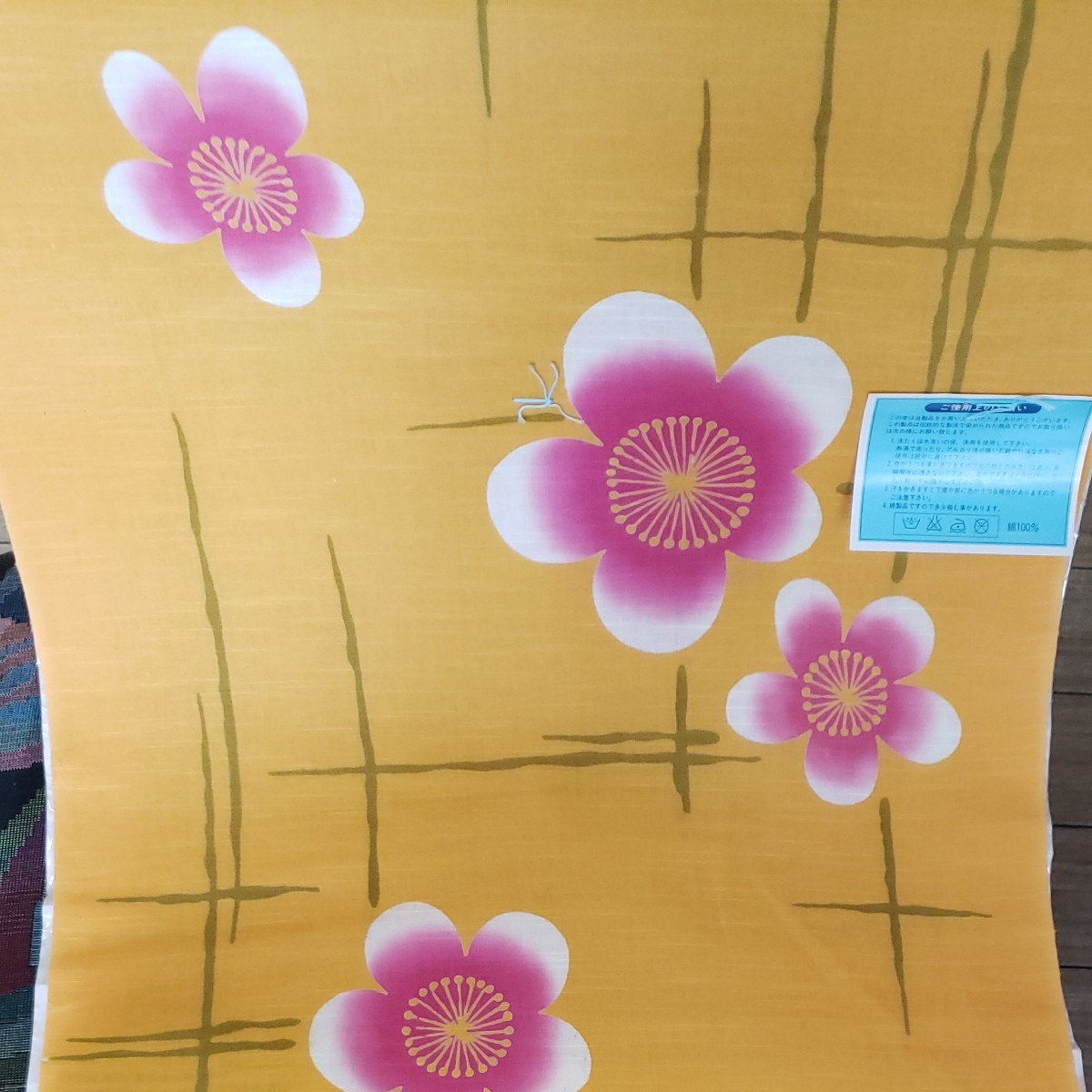 新品 浴衣反物 日本製 caftandumaroc.com