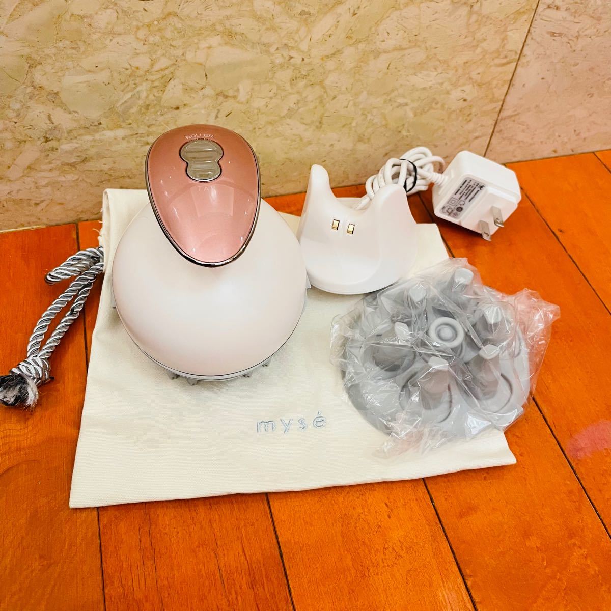 ヤーマン ミーゼ ヘッドスパリフト ピンク ポーチセット MS-30P-1