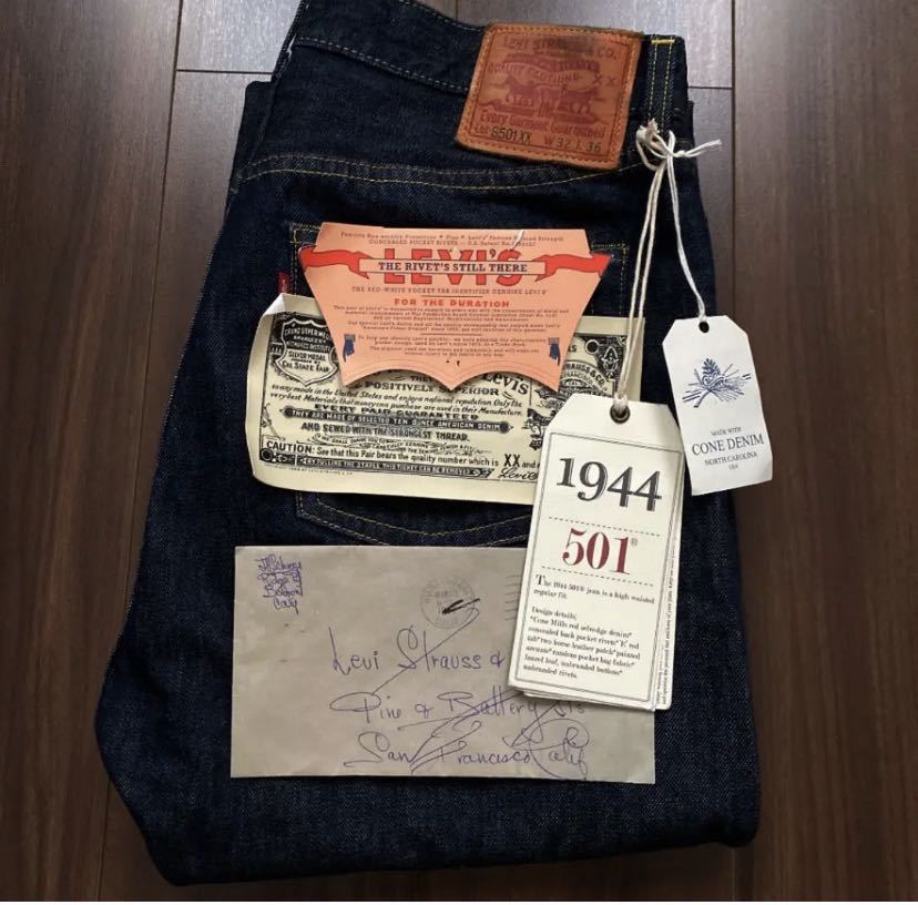 Levi''s LEVI''S VINTAGE CLOTHING 米国製 リーバイス 大戦モデル 501