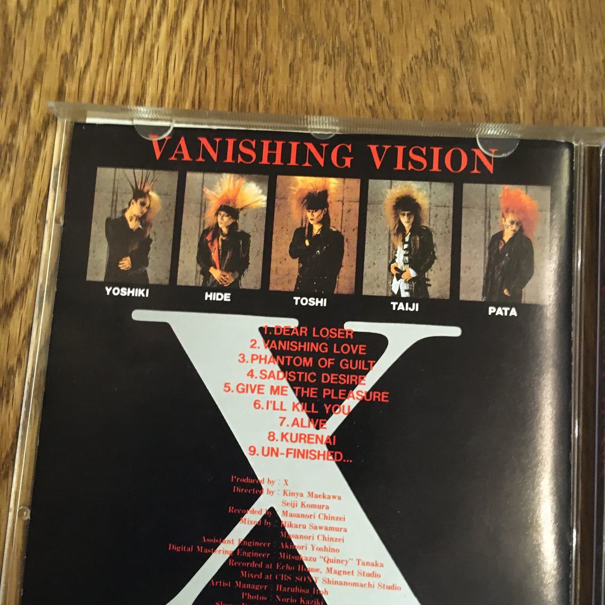春の新作続々 X JAPANのVANISHING VISION レコード sitedev.minifinder.se