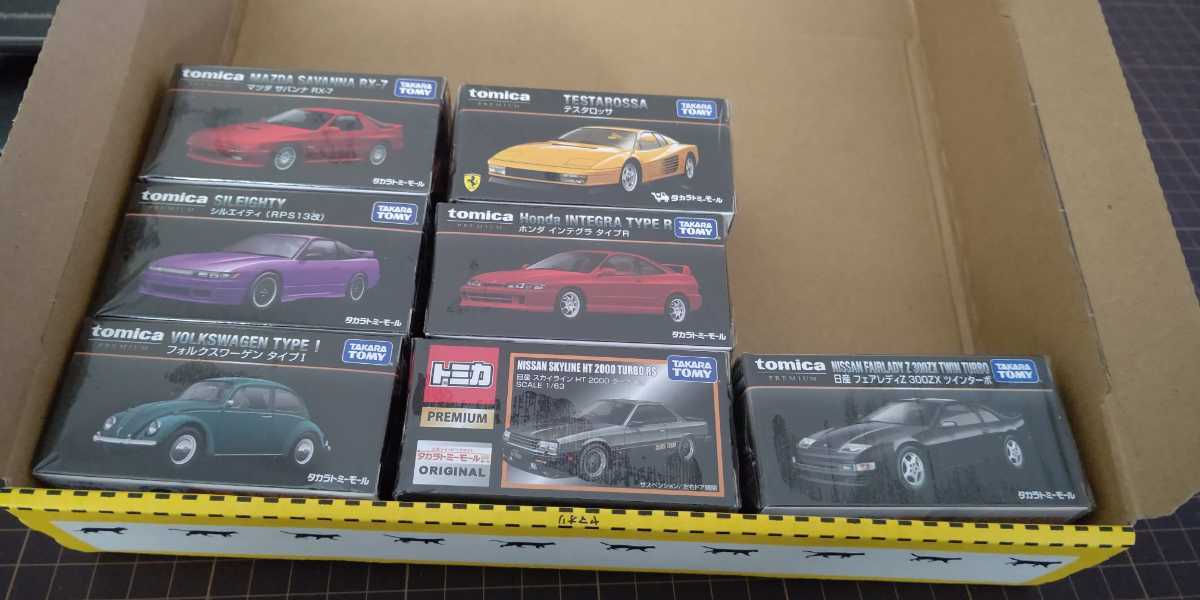 最安 トミカプレミアム タカラモール 7台セット 乗用車 最安 トミカプレミアム タカラモール 7台セット 乗用車