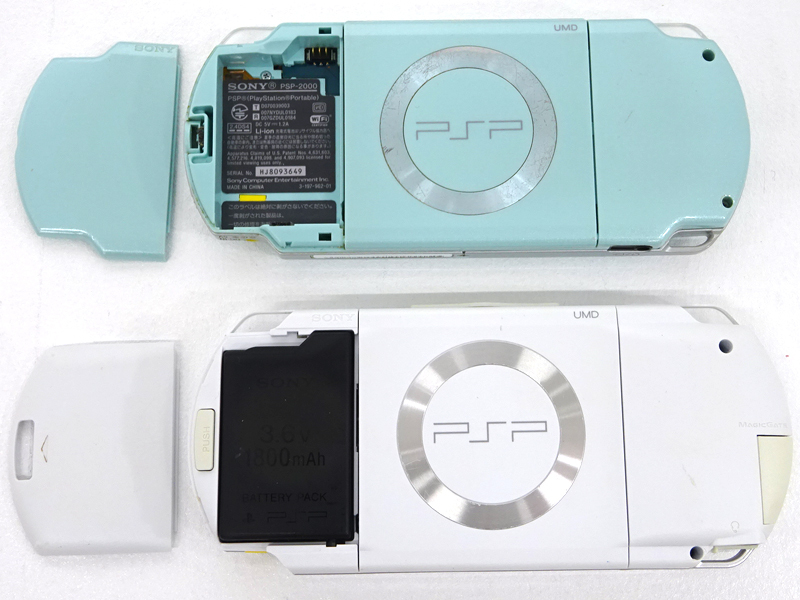 ☆ジャンク☆SONY PlayStation Portable PSP-1000 1台/PSP-2000 1台