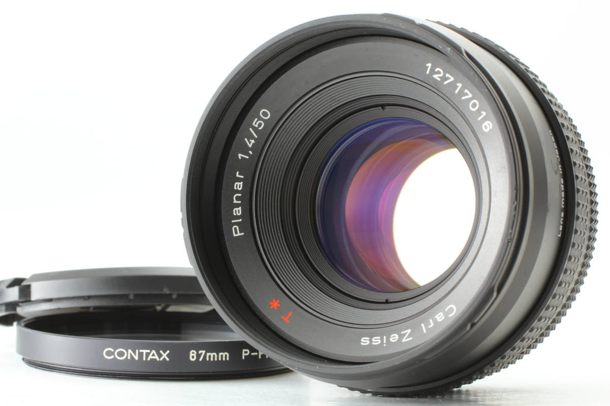 ☆動作確認済☆良品☆Contax Carl Zeiss Planar T* 50mm F1.4 for N