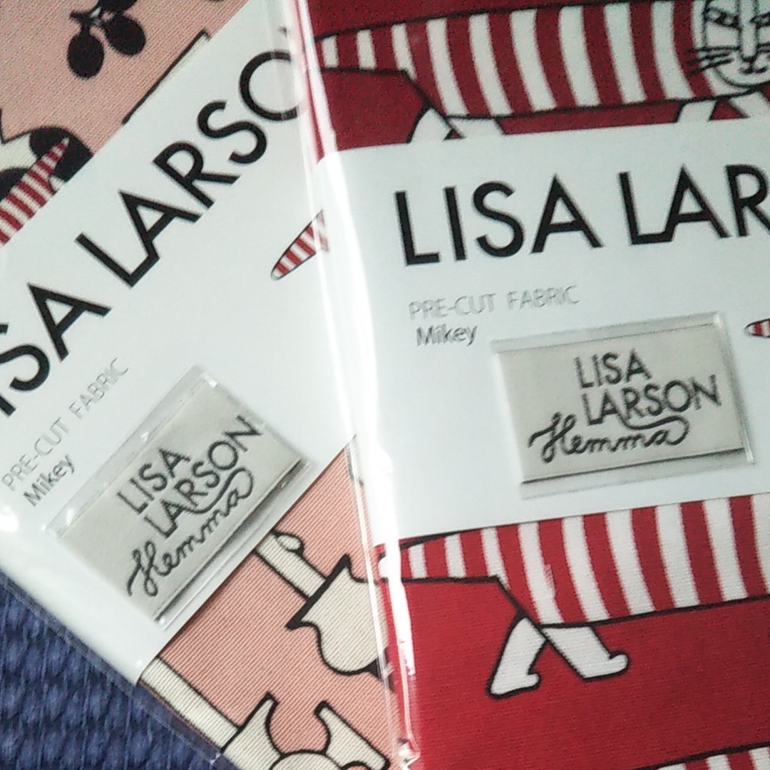 リサラーソン LISA LARSON生地マイキーキッチン2枚セット