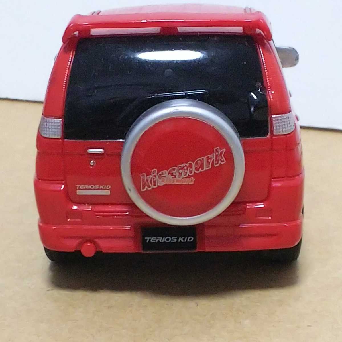 プルバックカー「DAIHATSU テリオスキッド」TERIOS KIDxkissmark プルバック ミニカー_画像5