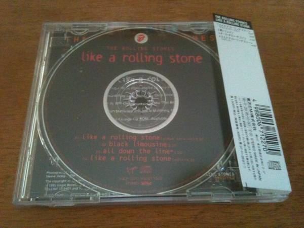 【超稀少＊国内 初回盤 CD-Single】The Rolling Stones「Like A Rolling Stone」★新品同様・未使用★_画像3