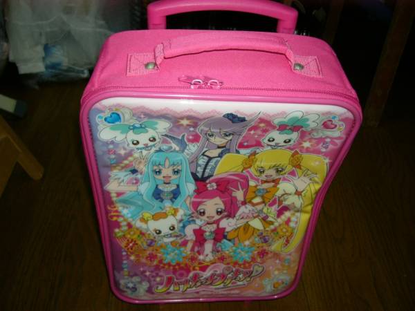  Heart catch Precure for children carry bag? pink pretty . one . fastener attaching socks etc. . inserting .. interior as . used 