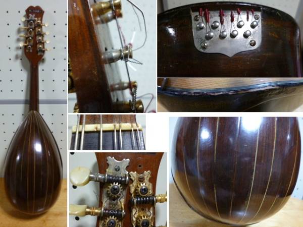  mandolin S.WATANABE Anno 1968 Tokyo Watanabe . next No.15 used present condition sale maintenance is possible person collection how about?, but? case is extra 