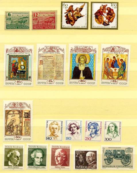 ◆外国切手　未使用　各国　71枚　切手　おまとめ◆B-211◆送料無料_画像2