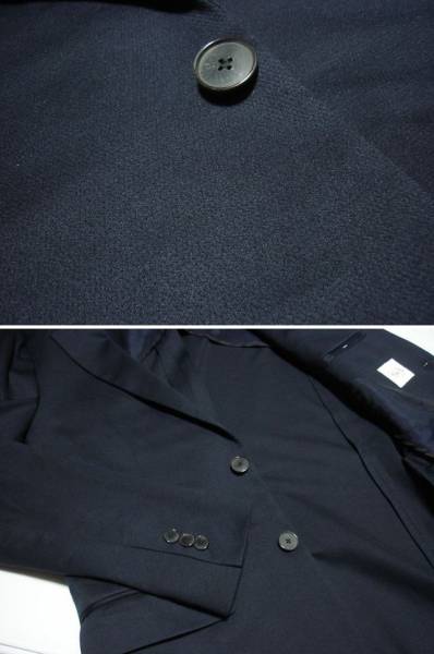  новый товар [ Edifice ] прекрасное качество тонкий костюм темно-синий 44(EDIFICE)