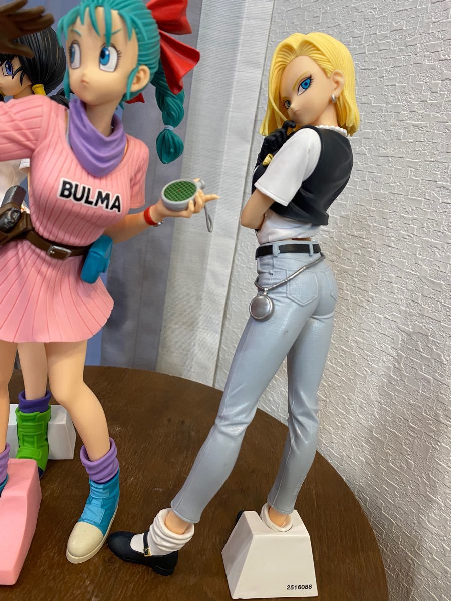 ドラゴンボール GLITTER&GLAMOROUS ブルマ ビーデル 18号 ドラゴンボール GLITTER&GLAMOROUS ブルマ ビーデル 18号