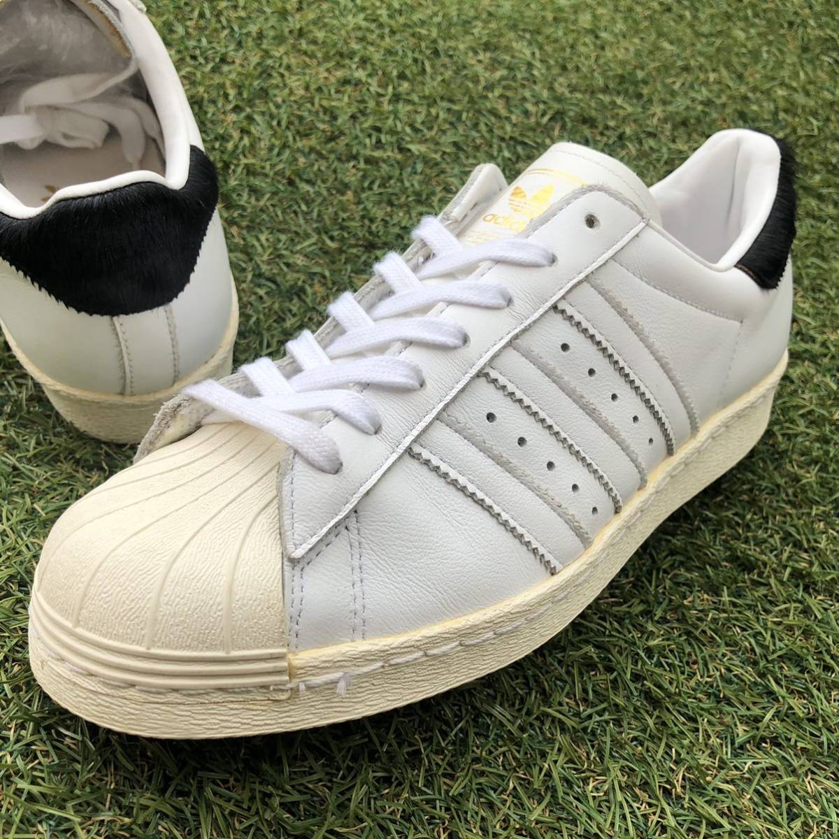 美品24.5 adidas SS80S アディダス スーパースター 80S H726_画像2