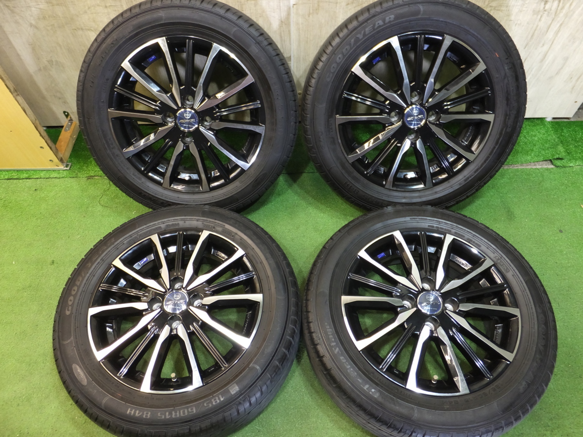 がある 185/60R15 RV-03 サマータイヤ ホイール4本セット フジ