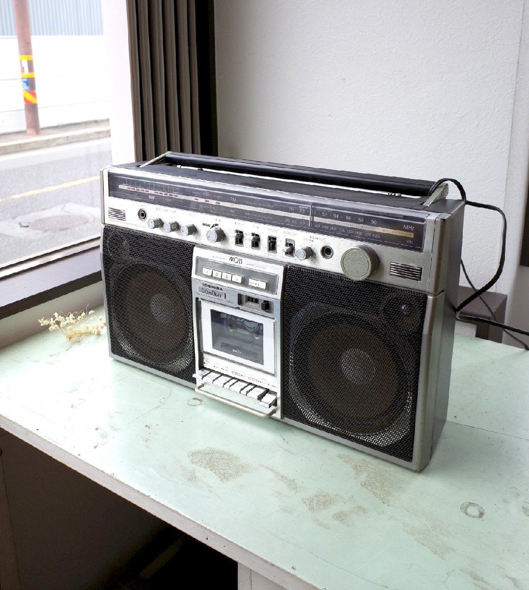 National コンパクト ラジカセ ジャンク品 79年