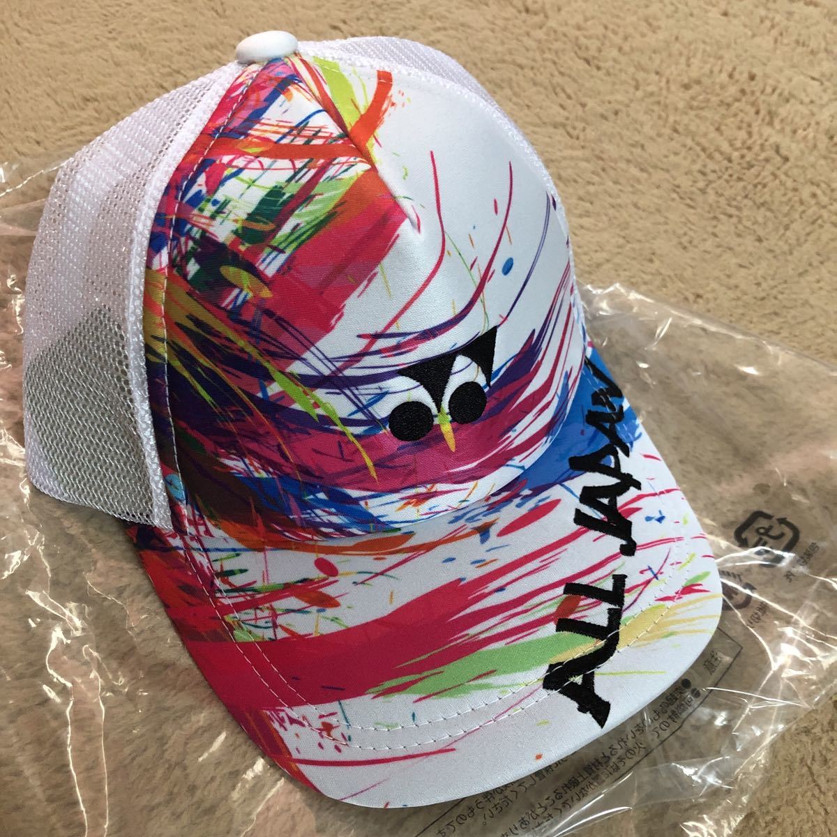 【新品】送料無料2022最新限定モデルYONEXヨネックス帽子キャップYOS22108ホワイトソフトテニスインターハイインハイブース
