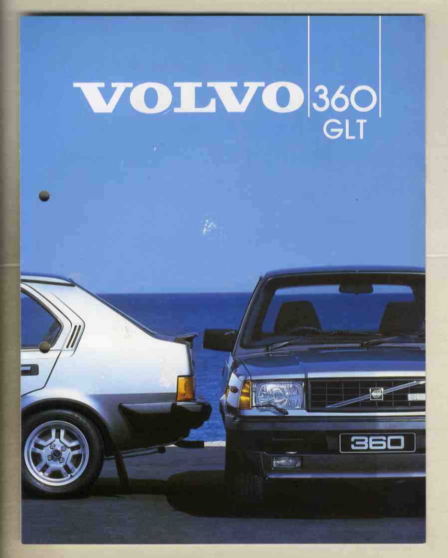 1980年代中頃？ ボルボ360GLT のカタログ 新入荷 流行 のカタログ