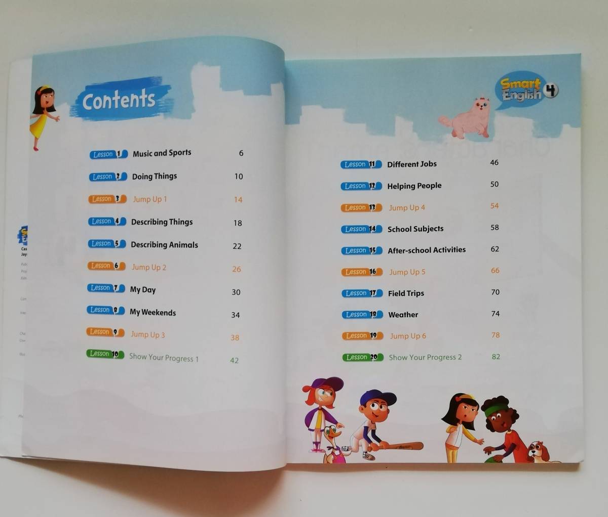 b54. * elementary school student oriented English teaching material [Smart English 4 Workbook] Revell 4 Work book English teaching material children's English English conversation ( used )