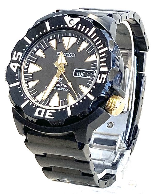SEIKO セイコー プロスペックス シャークトゥース ブラックモンスター