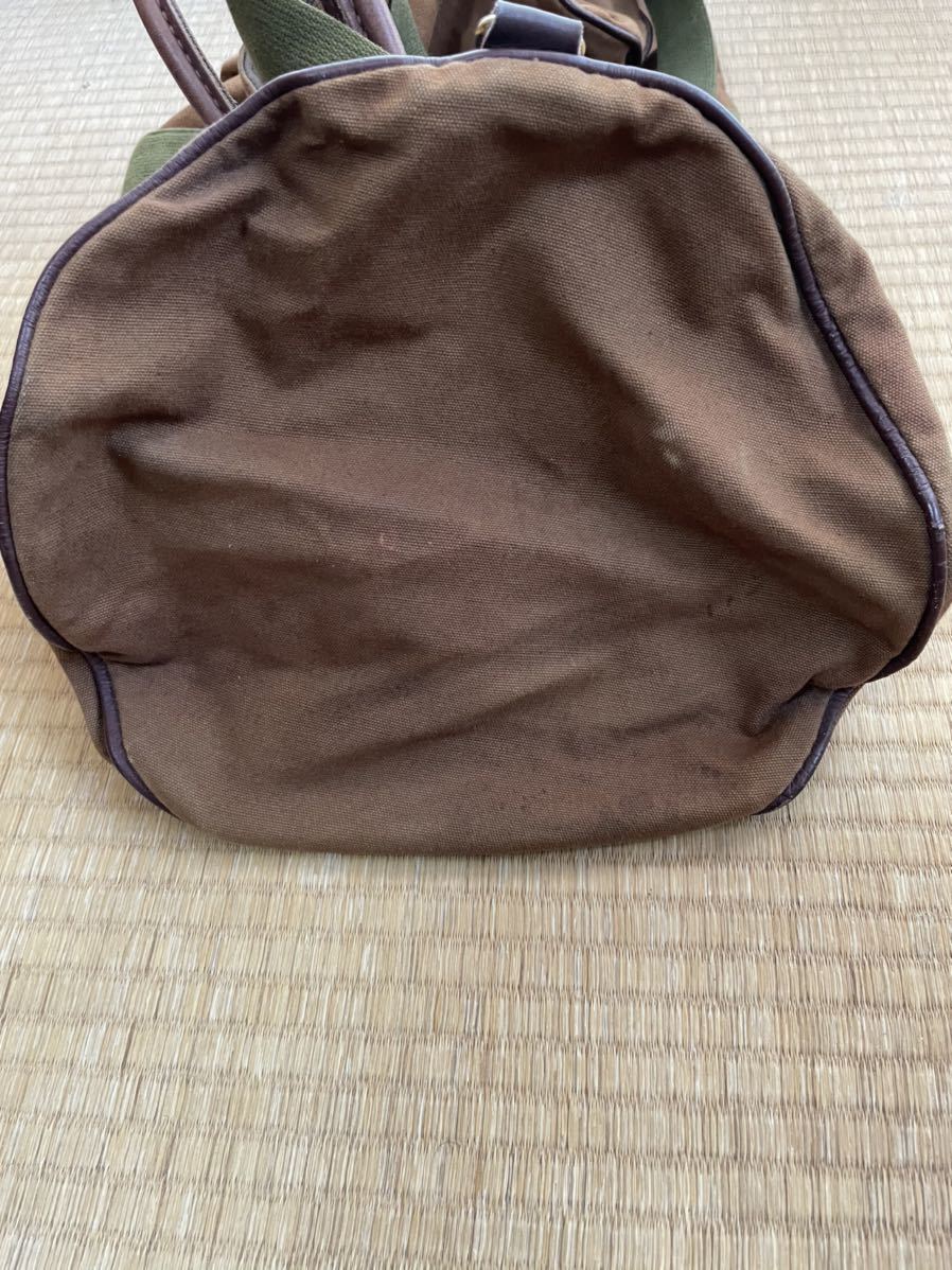 50s〜60s L.L. Bean Duffle Bag 筆記体タグ_画像5