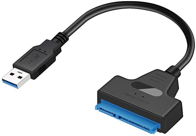 YideaHome SATA-USB 3.0 変換ケーブル 2.5インチ SSD/HDD用 USB 3.0 - SATA コンバータ SATA ハードディスク用アダプター_画像1