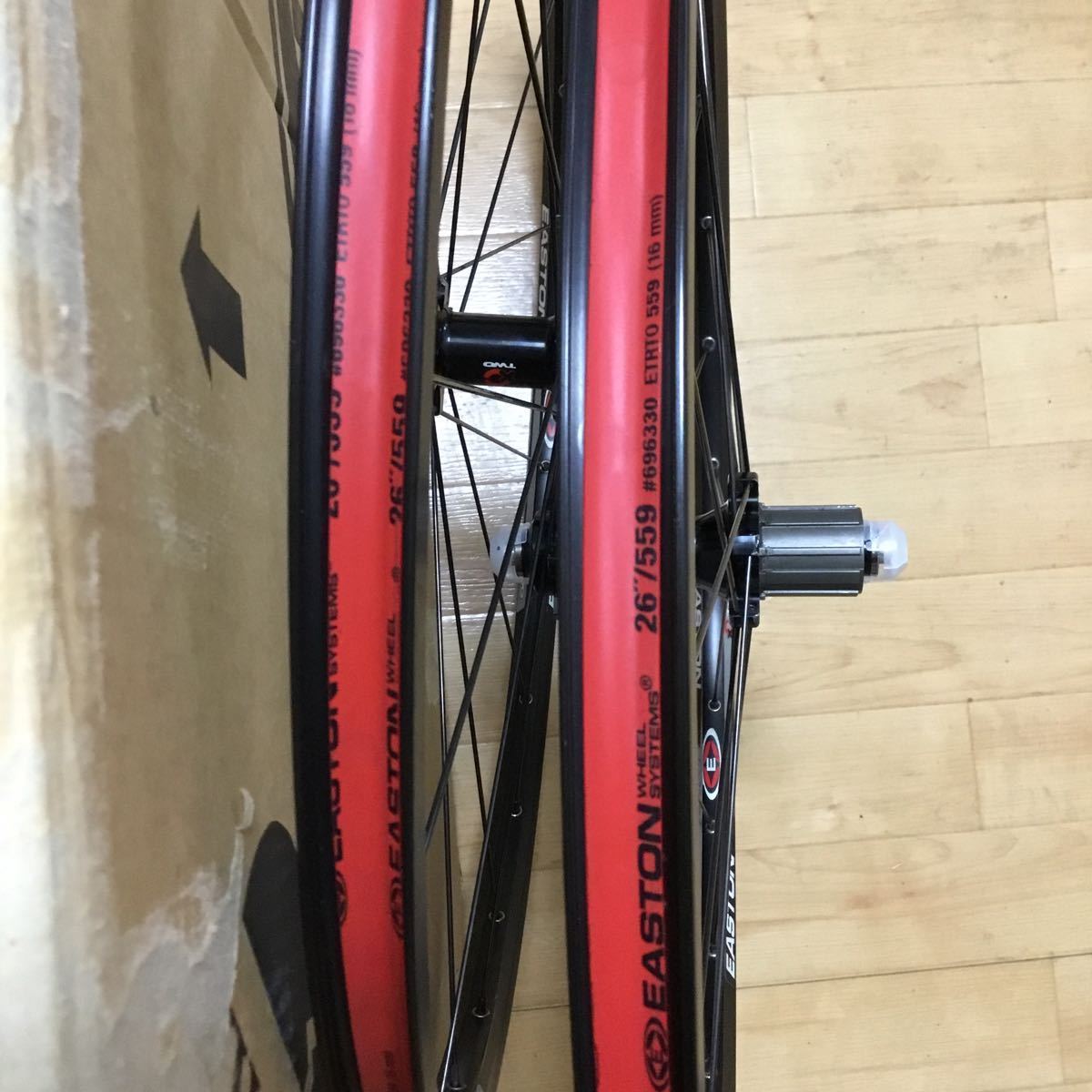 EASTON TWO 26in MTBディスク用ホイール前後(イーストン