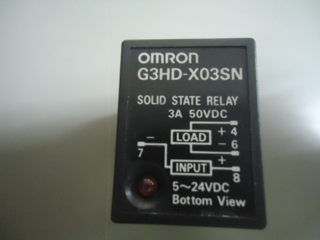 * OMRON Omron solid state relay G3HD-X03SN 5~24VDC unused goods *