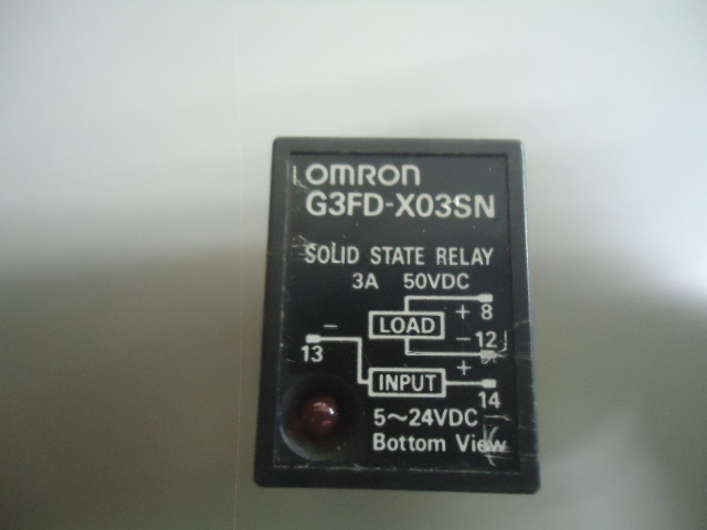 ★ OMRON オムロン ソリッドステートリレー G3FD-X03SN 5～24VDC 中古品★_画像5