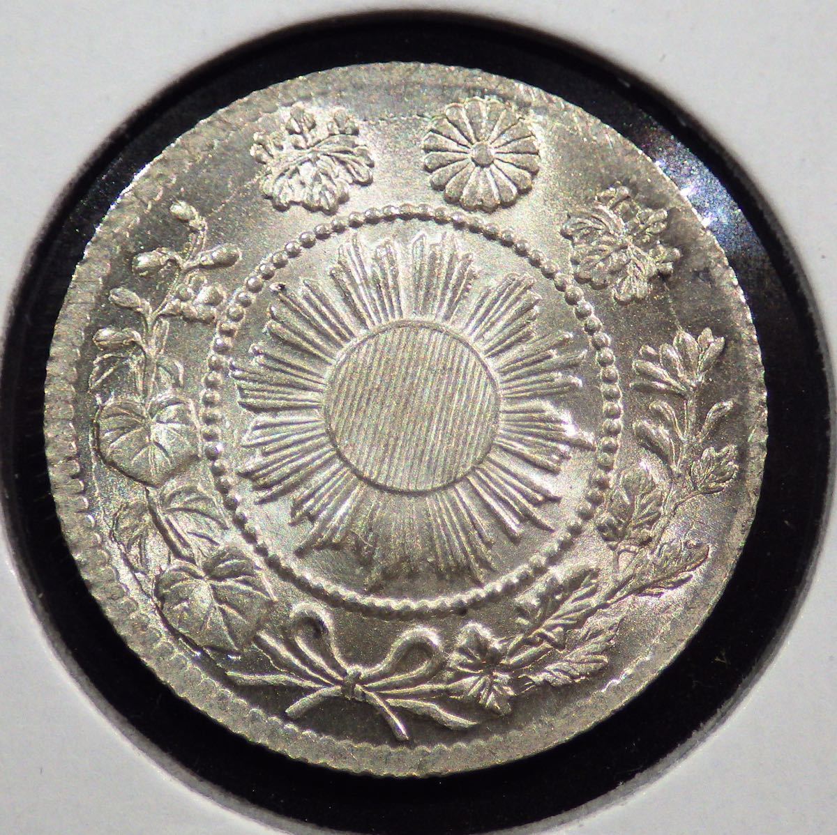 02 明治3年 旭日竜10銭銀貨 明瞭鱗 未使用 | contifarma.pe