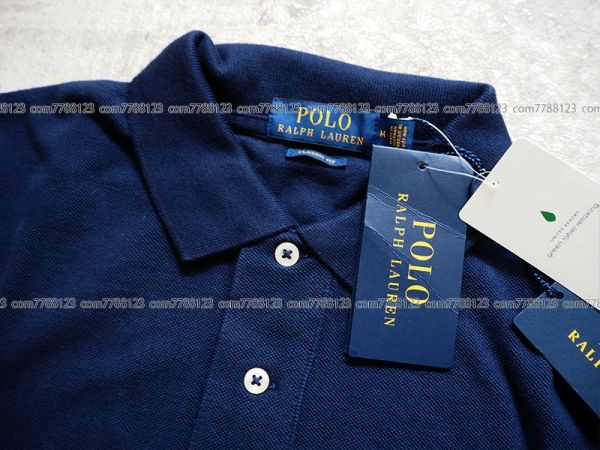 保管品1.６万《ラルフローレン》メンズM 紺 ポロシャツ 半袖 国内正規UNITED ARROWSメンズRalph Laurenロゴ 刺繍 クラシック ネイビ_画像3