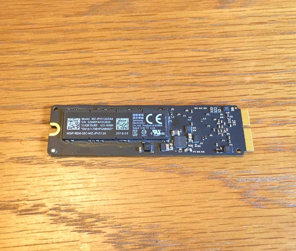 していただ Apple純正、512GB Mac専用アップグレードキット PB8tg