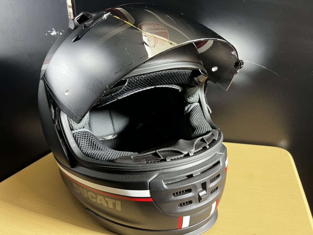 ドゥカティヘルメット　Arai ラパイドL 59〜60マットブラック フルフェイスヘルメット アライ _画像5