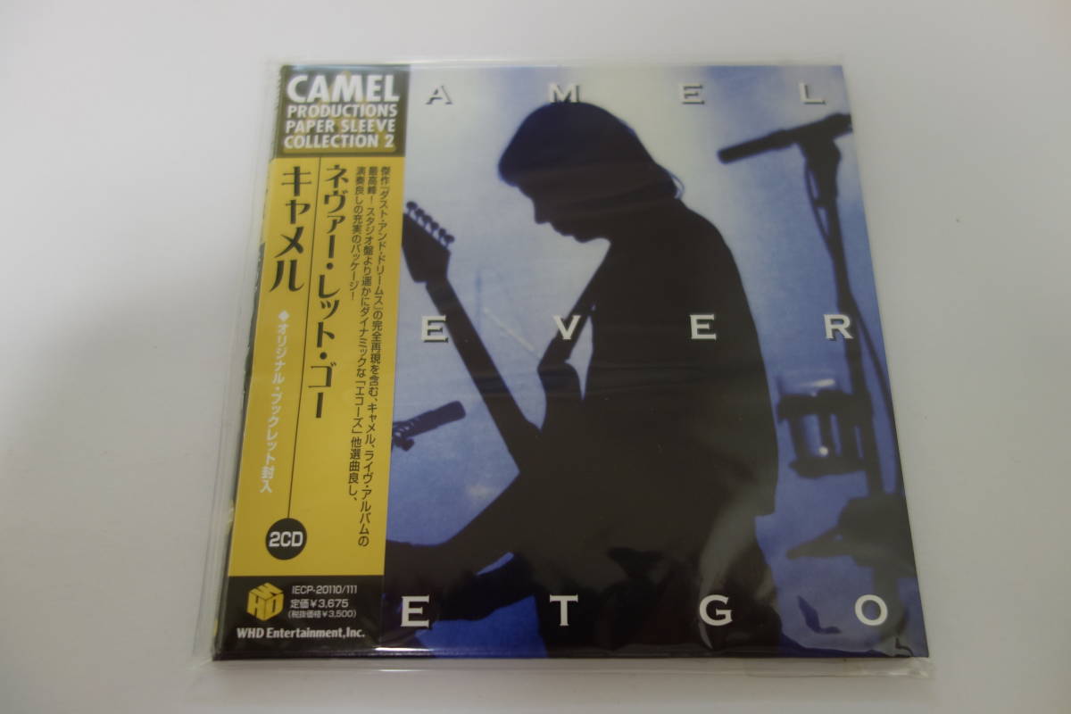 送料無料/新品・未開封★CAMEL(キャメル)/NEVER LET GO(ネヴァー・レット・ゴー) 紙ジャケット 2枚組CD★紙ジャケ レア LIVE ライヴの画像1