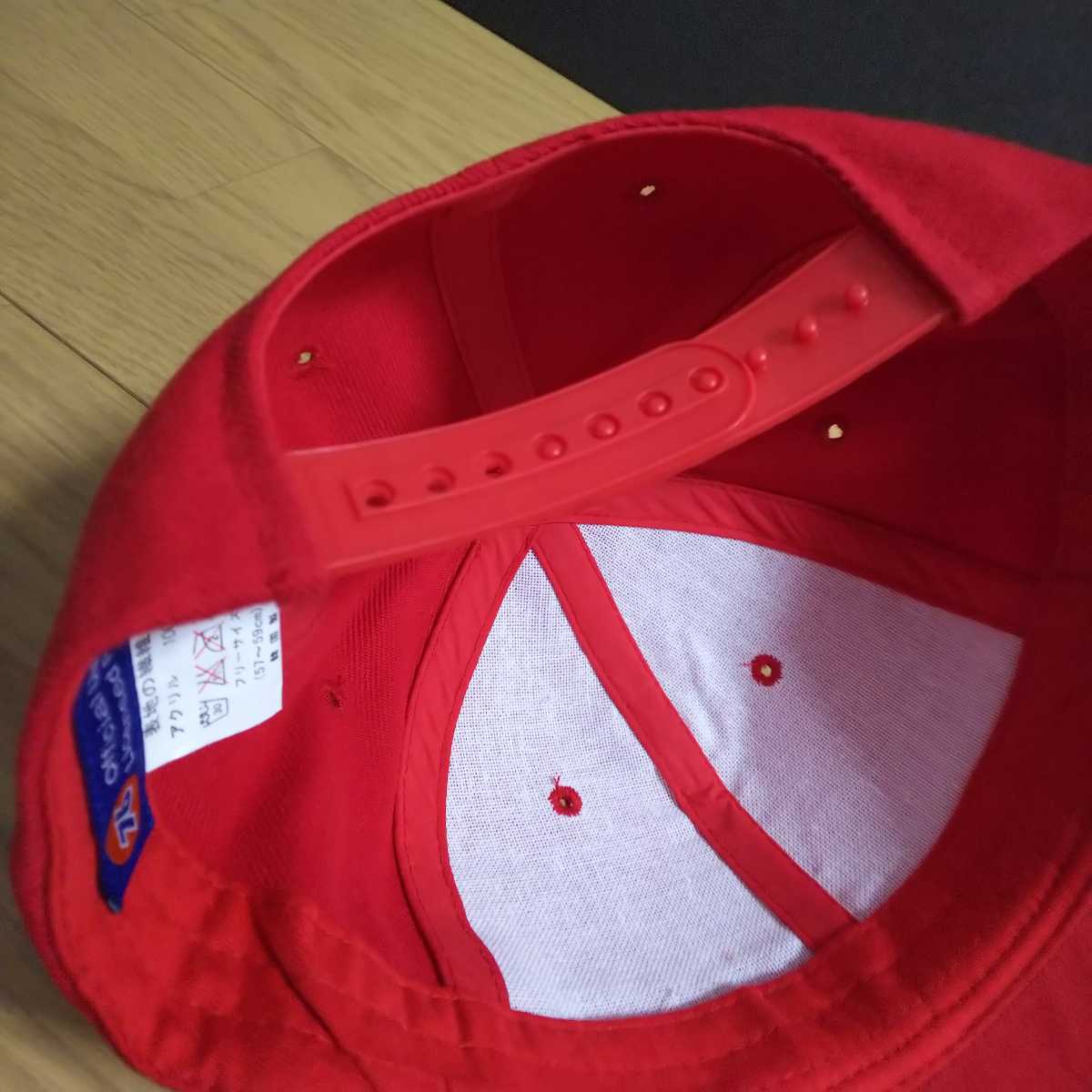 ● official UNION 76「キャップ」刺繍 帽子 赤系_画像8