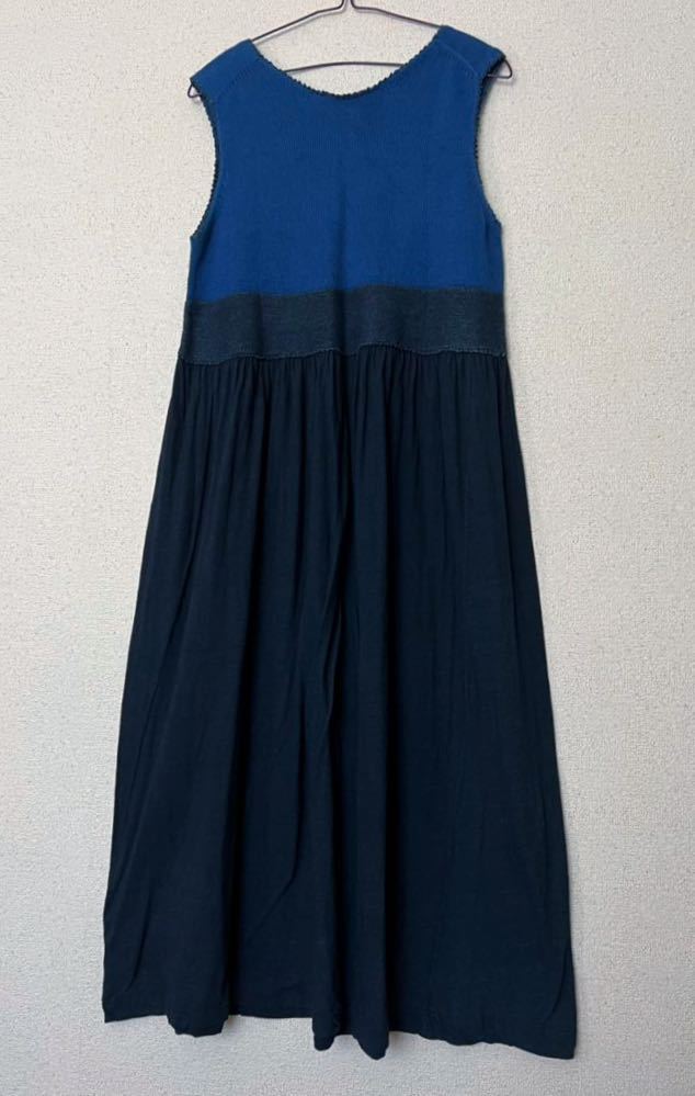 SALE/102%OFF】 45R ワンピース ノースリーブ ロング LL ネイビー