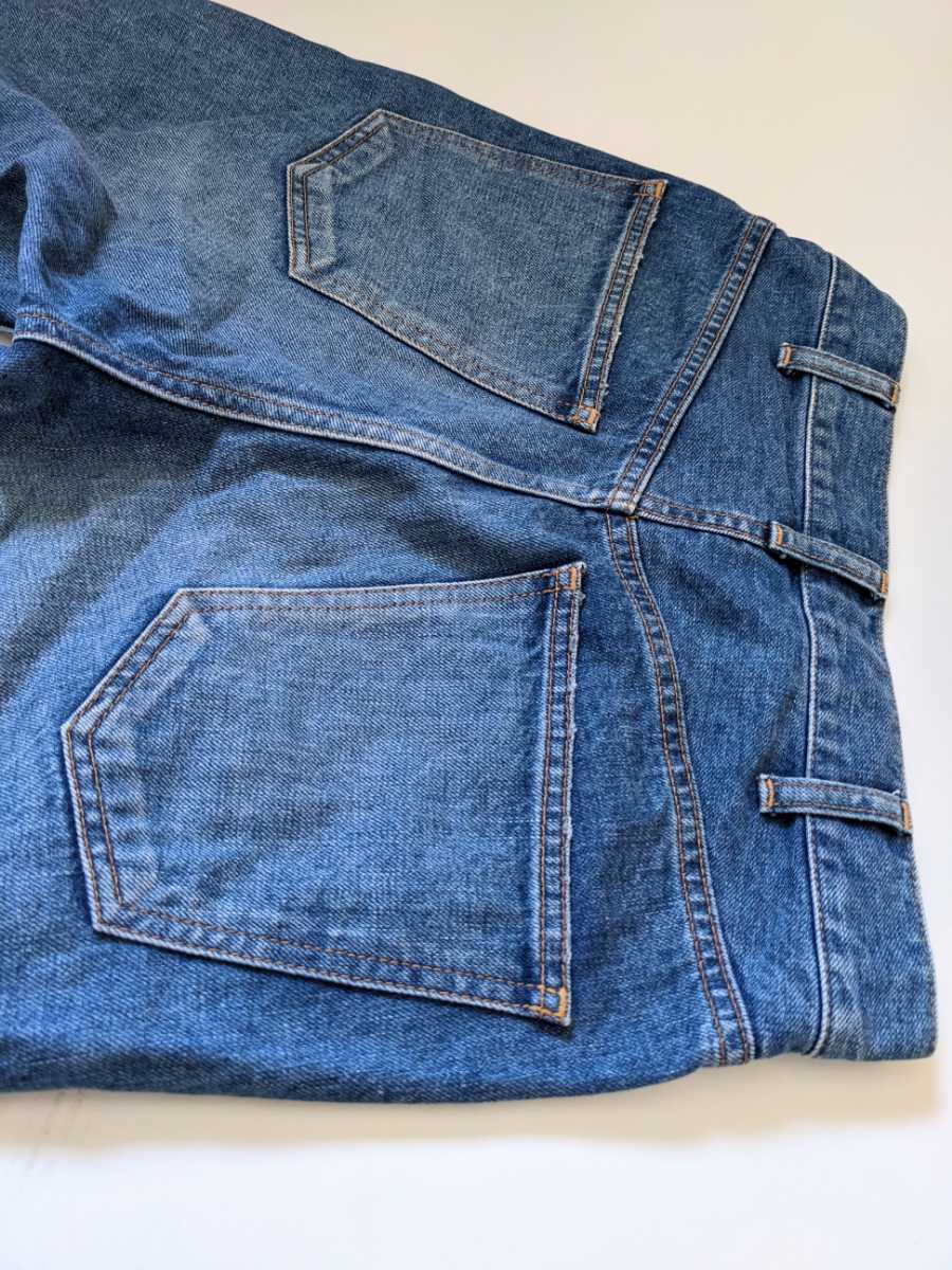 STUNNING RULE W25 Stunning Lure износ te-ji Denim брюки cut off женский тонкий джинсы индиго сделано в Японии стандартный товар 