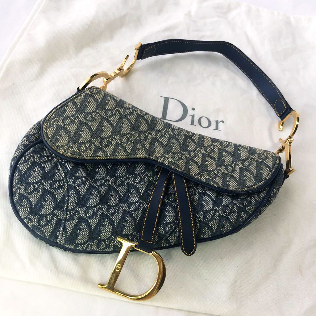 1円 〜 極美品 Christian Dior クリスチャン ディオール トロッター D