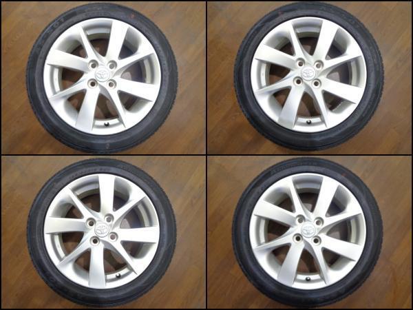大特価!! 送料無料!! アクア ヴィッツ 16インチ トヨタ純正 6J +51 4H
