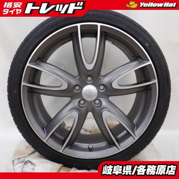 新品 夏 タイヤ 中古 ホイール 4本 セット APTANY SPORT MACRO RA301 215/40R18 MotorSport BrandsHatch 18インチ 86 プリウス BRZ に_画像1