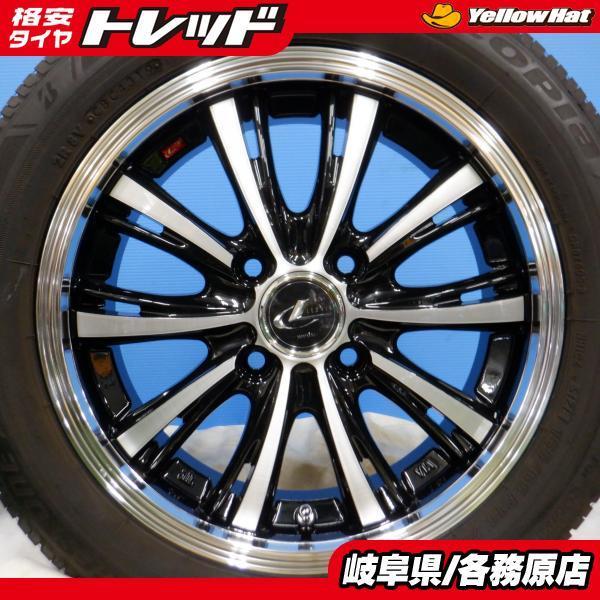 夏タイヤ 新品 ホイール 4本セット 155/65R14 14インチ N スペーシア