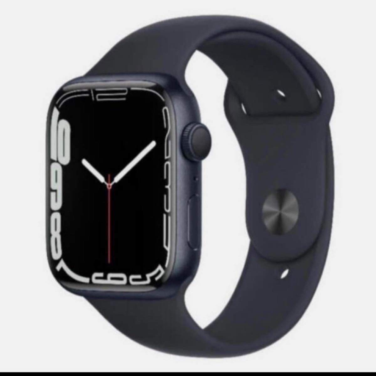 新品未使用!!Apple Watch Series 7 ミッドナイト アルミニウムケース