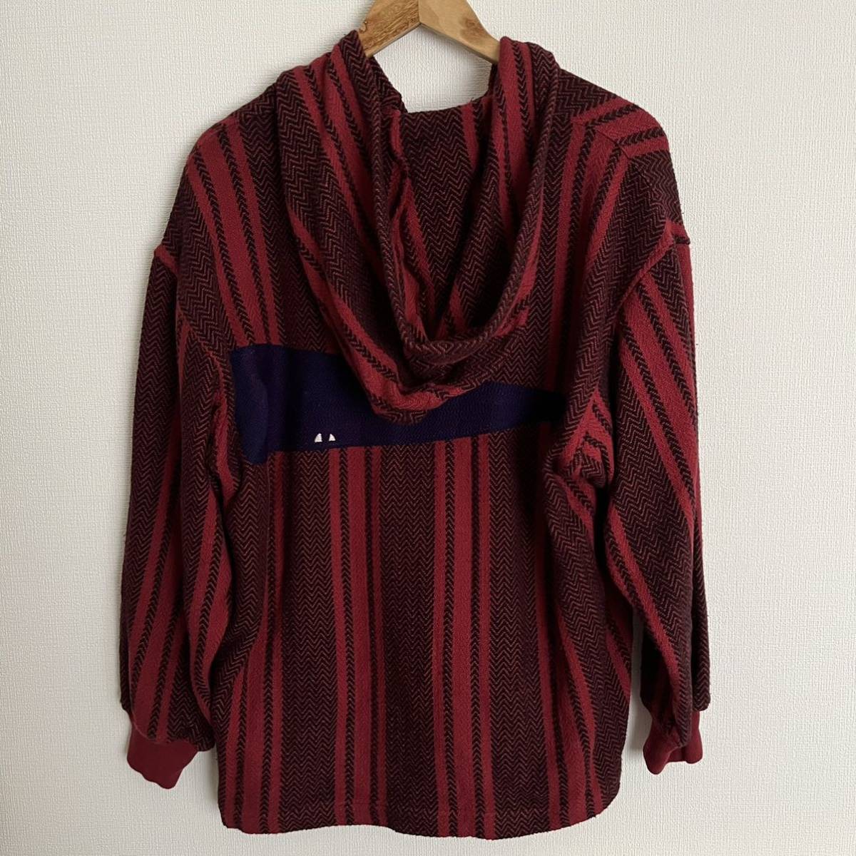 DESCENDANT ディセンダント BAJA HOODED LS SHIRT BURGUNDY