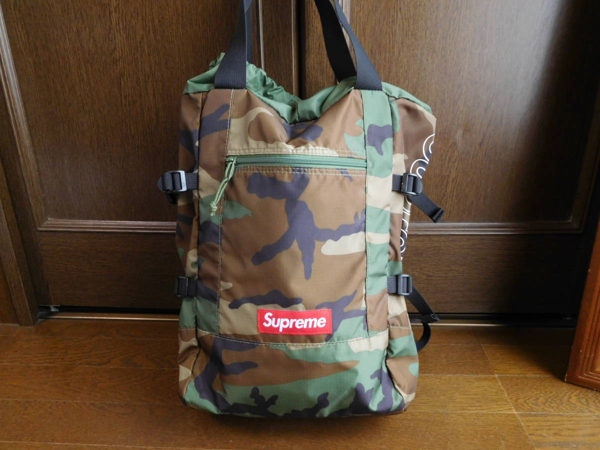 フローラル シュプリーム トートバックパック Supreme Woodland Camo