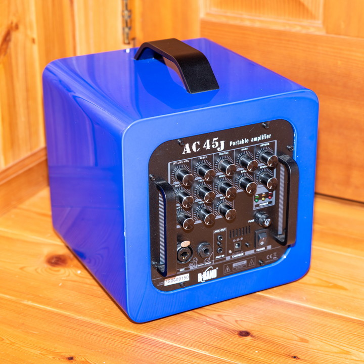 B-BAND AC45J ポータブル・アコースティック・アンプ 充電式 屋外