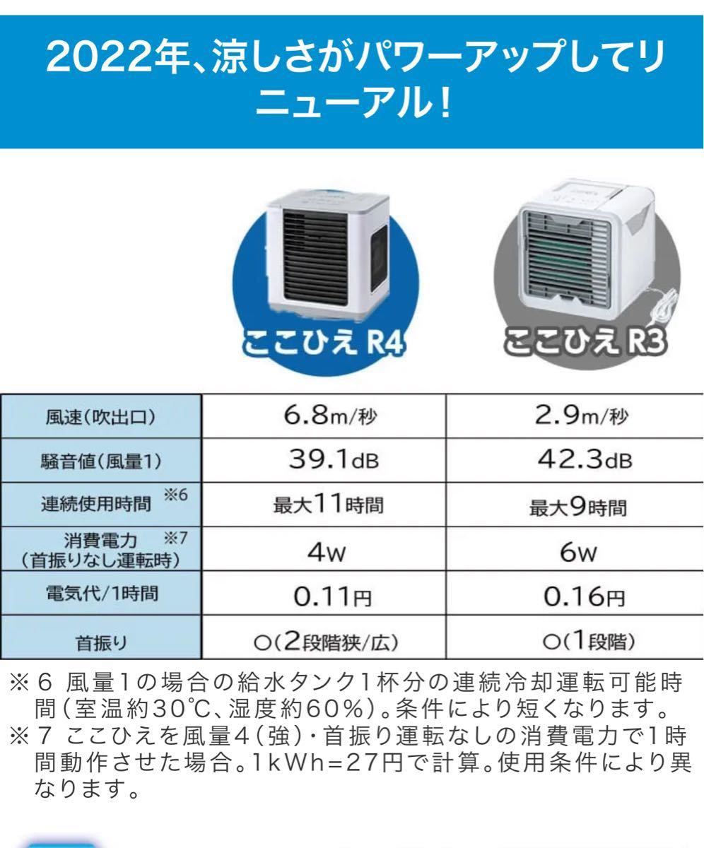 ここひえ 2022最新モデル R4 新品 未使用 枕パッド付き | smsgolubovci.me
