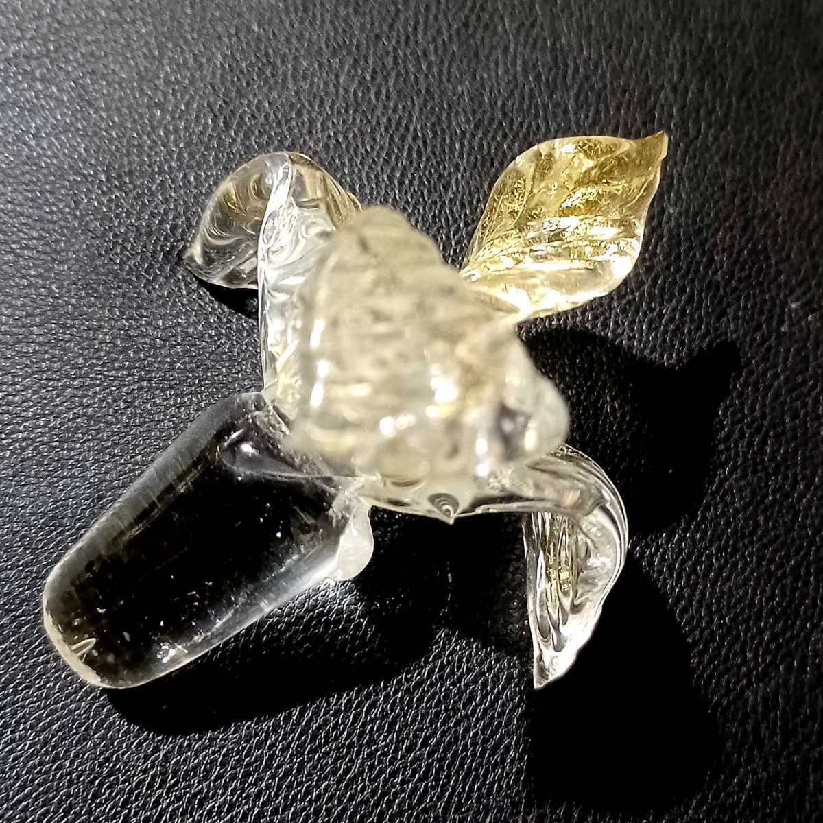 MURANO ITALY金彩 ピンクレースライン ピッチャー 花瓶 MURANO】☆ムラノ 金彩 蓋付き ピンク ホワイト ライン