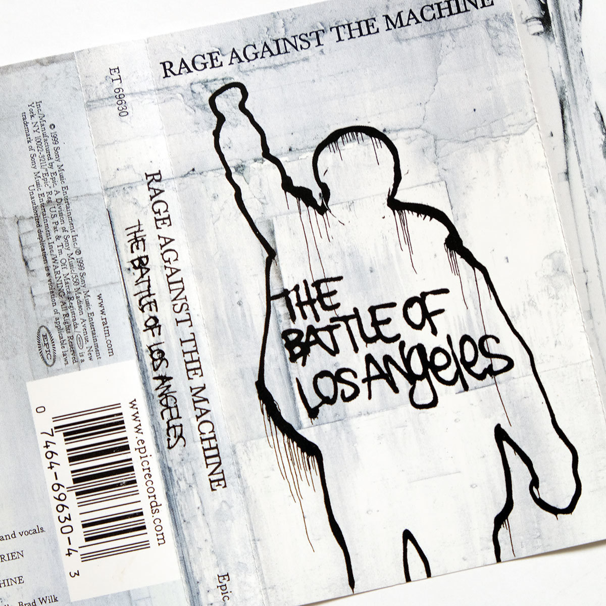 《US版カセットテープ》Rage Against The Machine●The Battle of Los Angeles●レイジ アゲインスト ザ マシーン/RATM_画像7